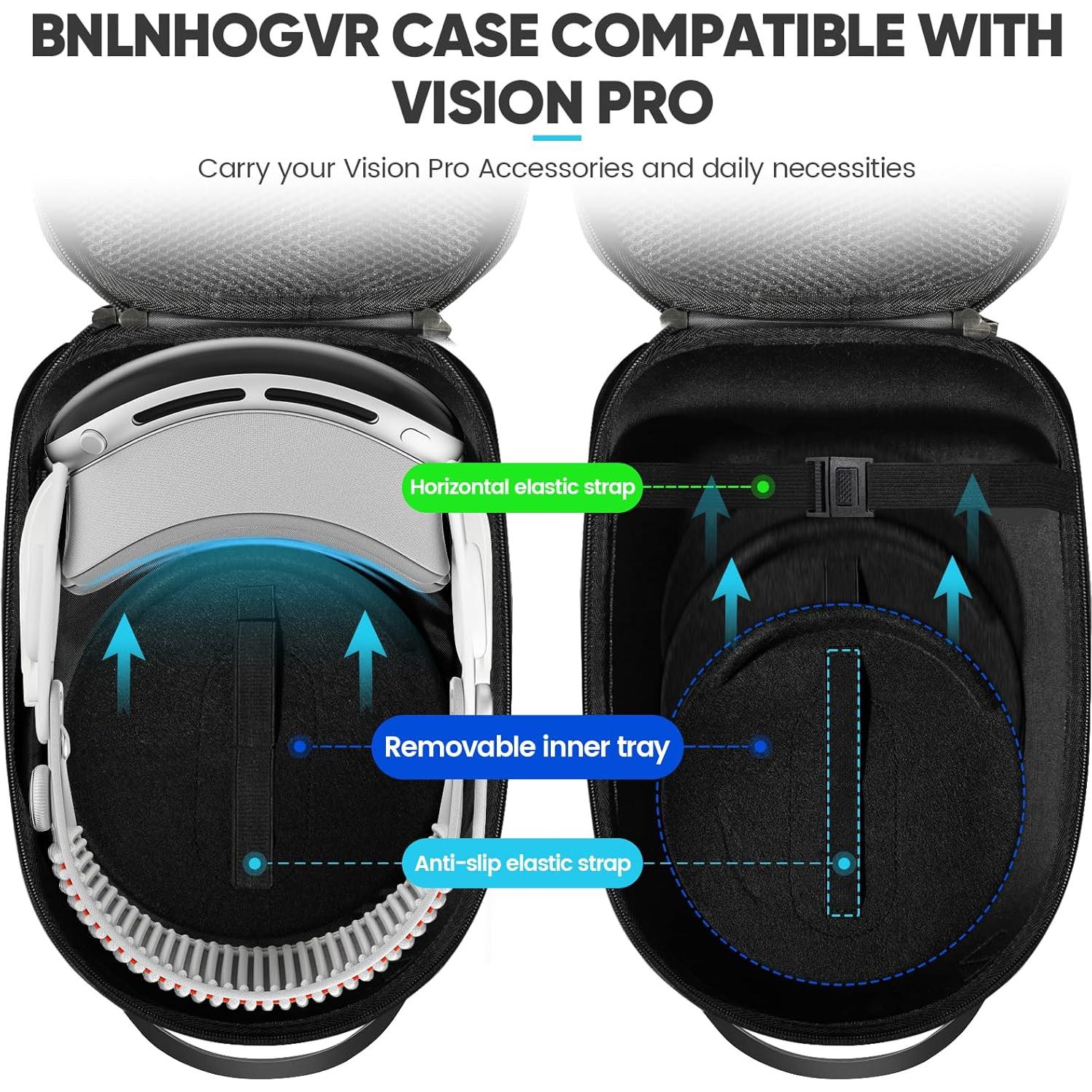 Funda de Transporte SARLAR para Oculus Meta Quest 3/2 - Ligera y Protectora