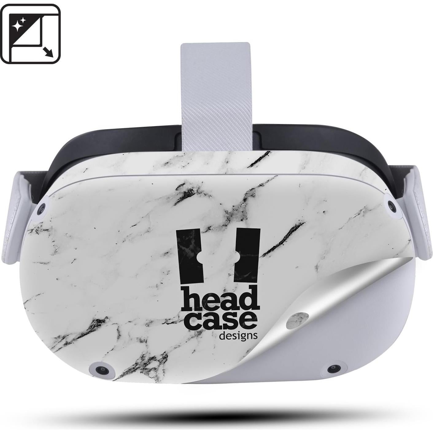 Funda de Vinilo Camuflaje Rojo Head Case para Meta Quest 2