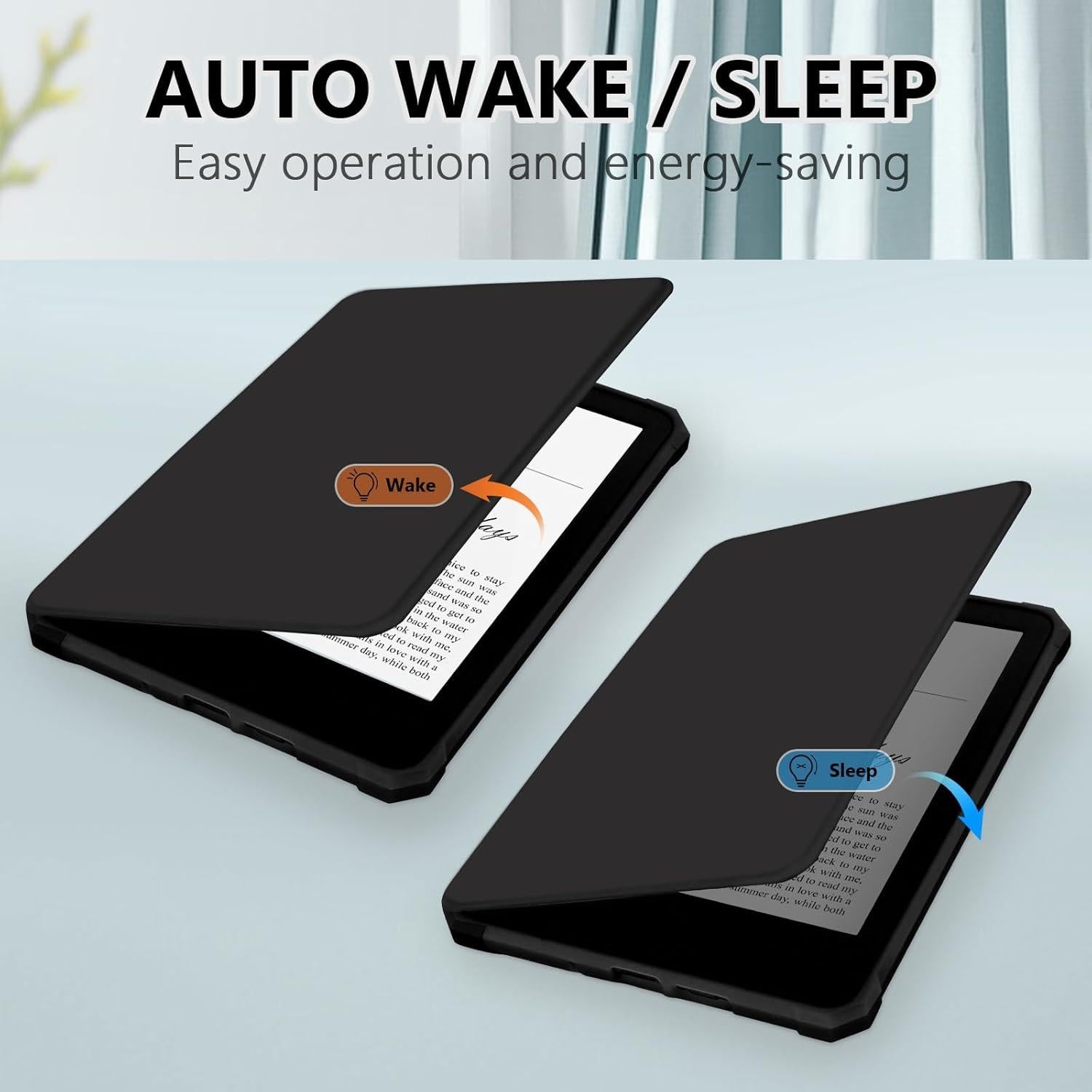 Funda FUWANG para Kindle Paperwhite 6.8" 11ª Gen - Ligera y Delgada