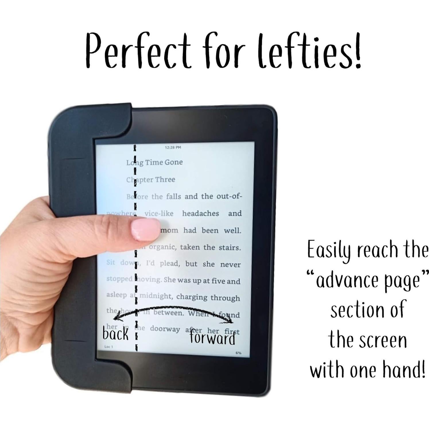 Funda Grip 5-en-1 Mount Genie para Kindle Paperwhite - Negro