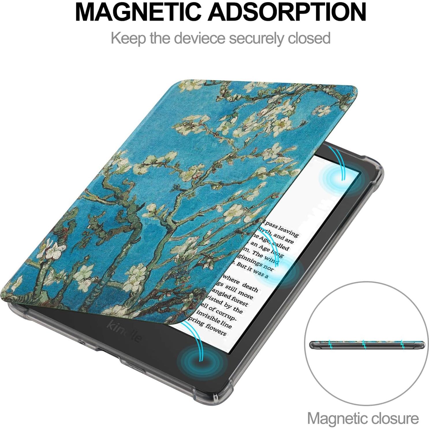 Funda Transparente Techcircle para Kindle Paperwhite 2024 7"