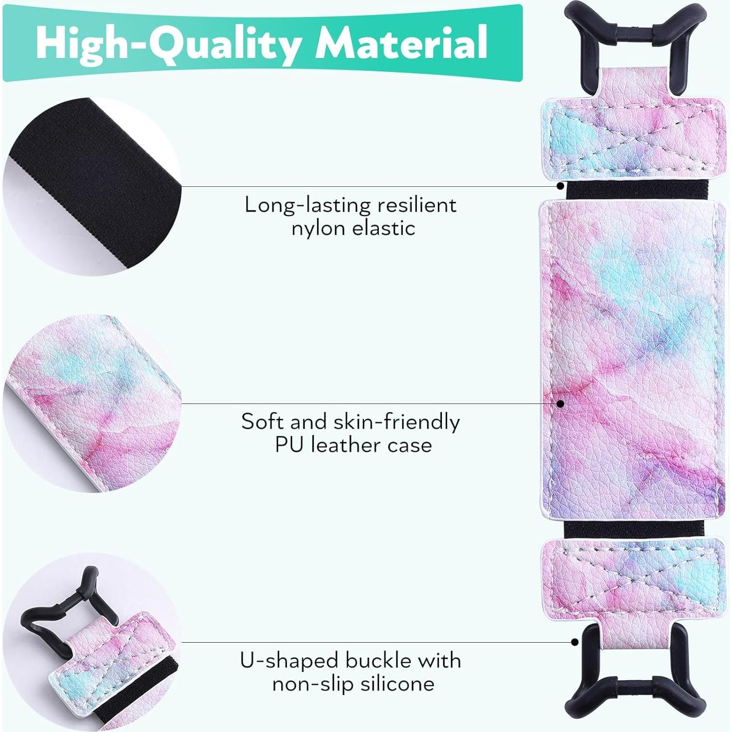 Secure Hand Strap for Kindle and Tablet - Lightweight and Versatile High Elasticity Finger Grip Holder Accessories for 6-8 Inches Kobo/Voyaga/Lenovo/Sony/Kindle E-Book Tablet.