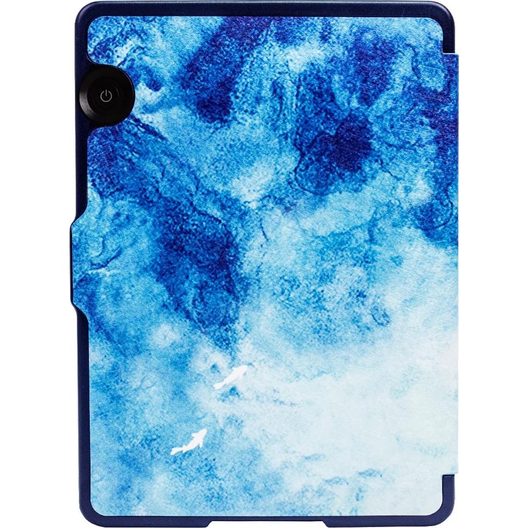Funda Protectora WALNEW para Kindle Voyage 2014 - Cuero PU Delgado