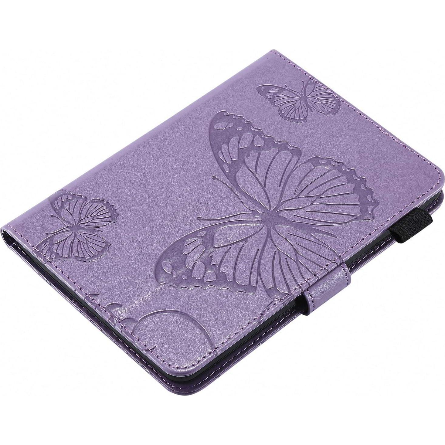 Funda de billetera Techcircle para Kindle Paperwhite 6" Lavanda