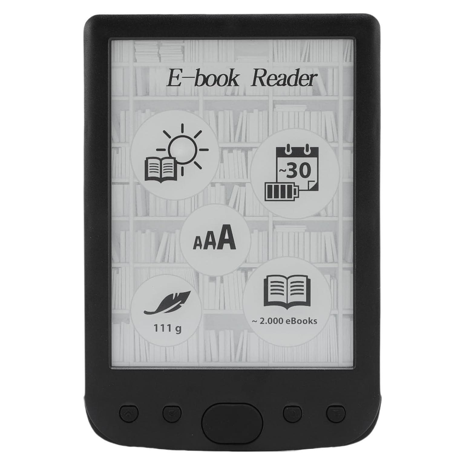 Lector eBook BK6025 Diyeeni 6" Pantalla Táctil 16GB