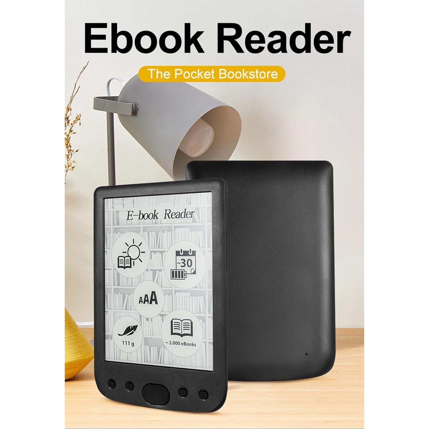 Lector eBook BK6025 Diyeeni 6" Pantalla Táctil 16GB