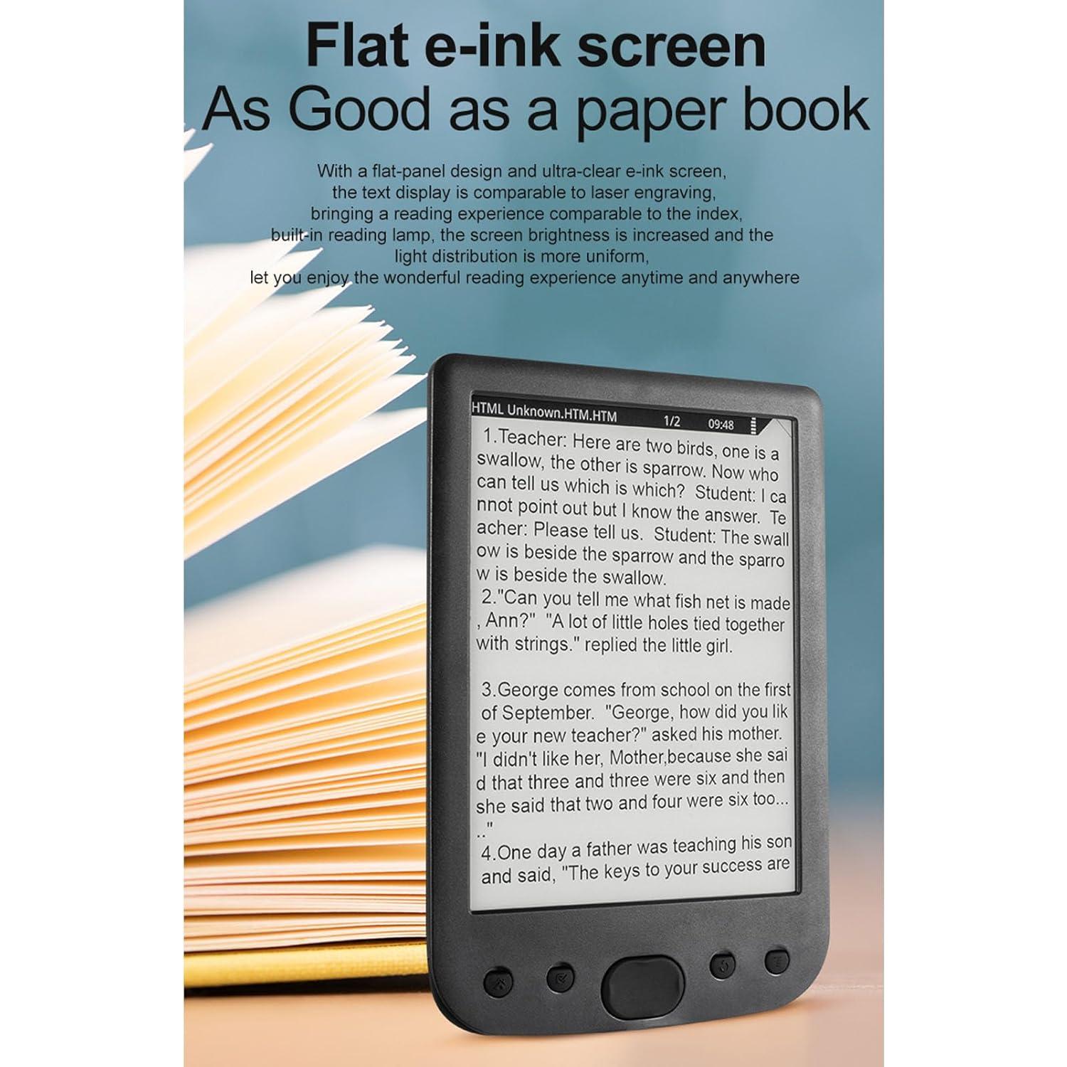 Lector eBook BK6025 Diyeeni 6" Pantalla Táctil 16GB