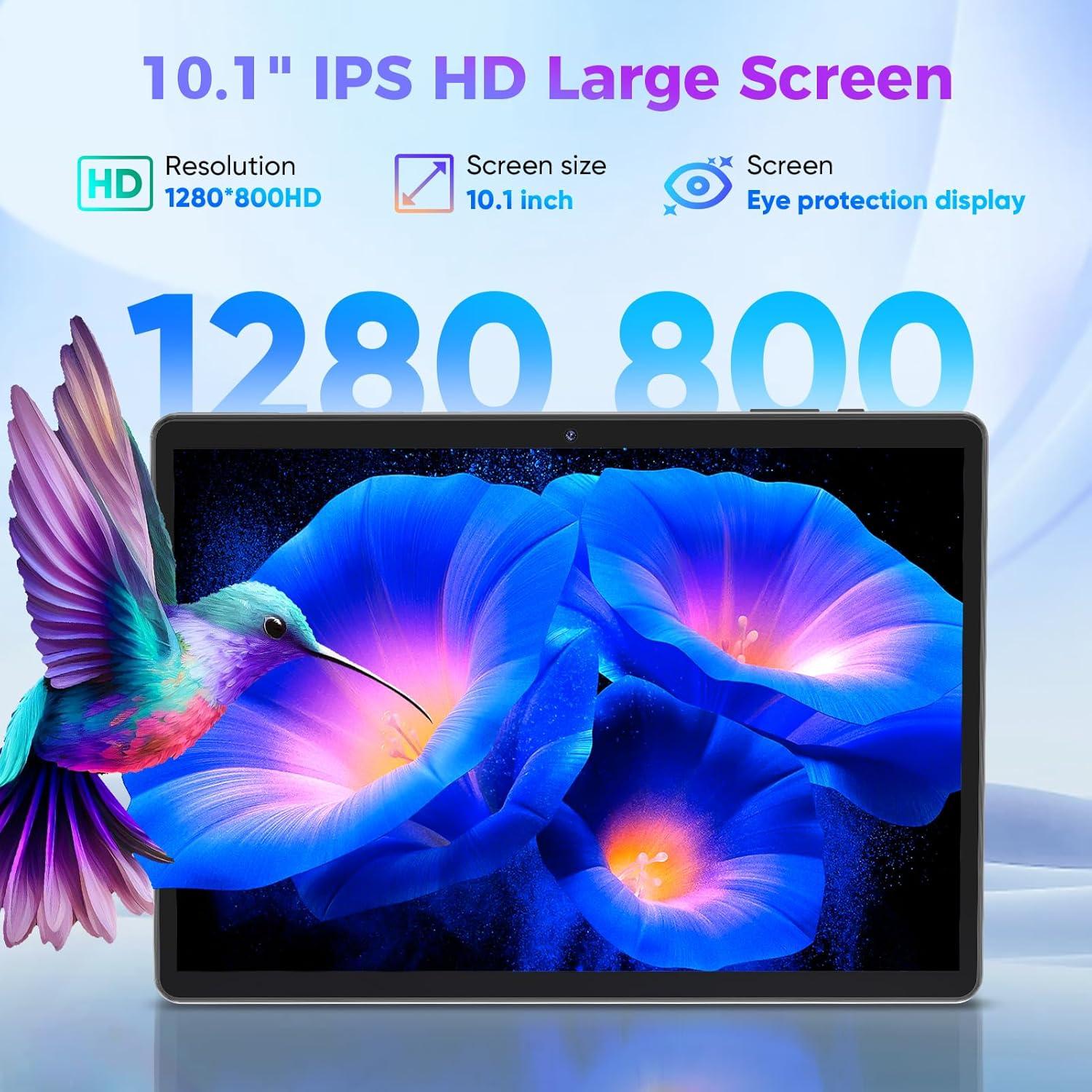 Tableta Android 14 PYNAREL TB02 10.1" 26GB RAM 256GB ROM