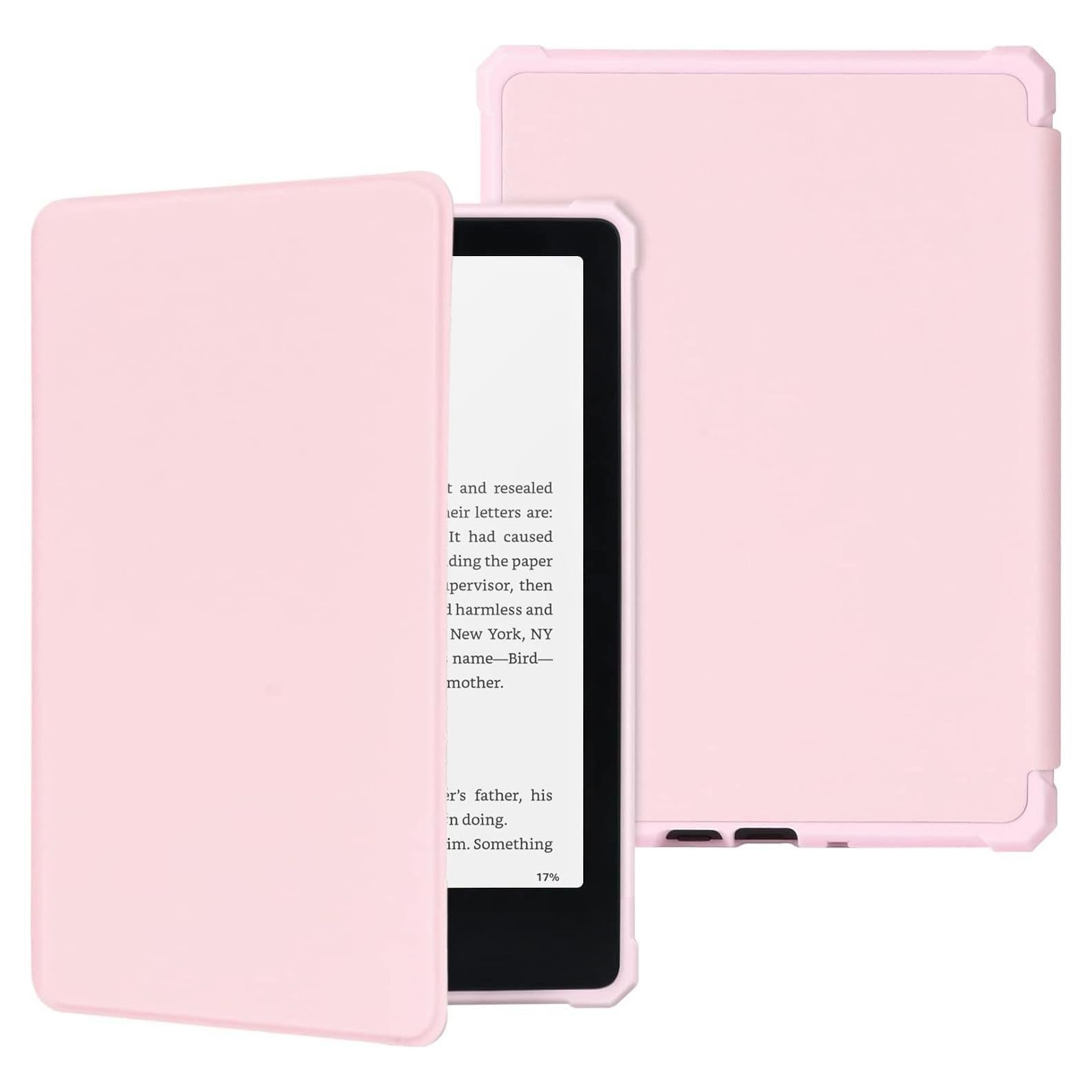 Funda FUWANG para Kindle Paperwhite 12ª Gen 7" Rosa 2024