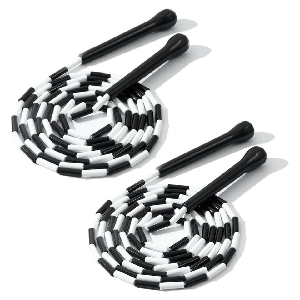 Cuerda de Saltar IDOU 2.74m Ajustable con Cuentas - Sin Enredos