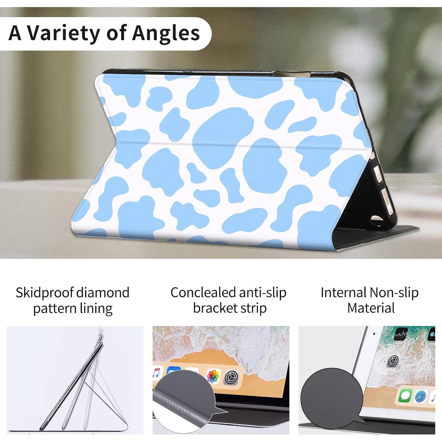 Funda BVCLKJPOI para Kindle 6" 11ª Gen 2022 - Estampado Vaca Azul