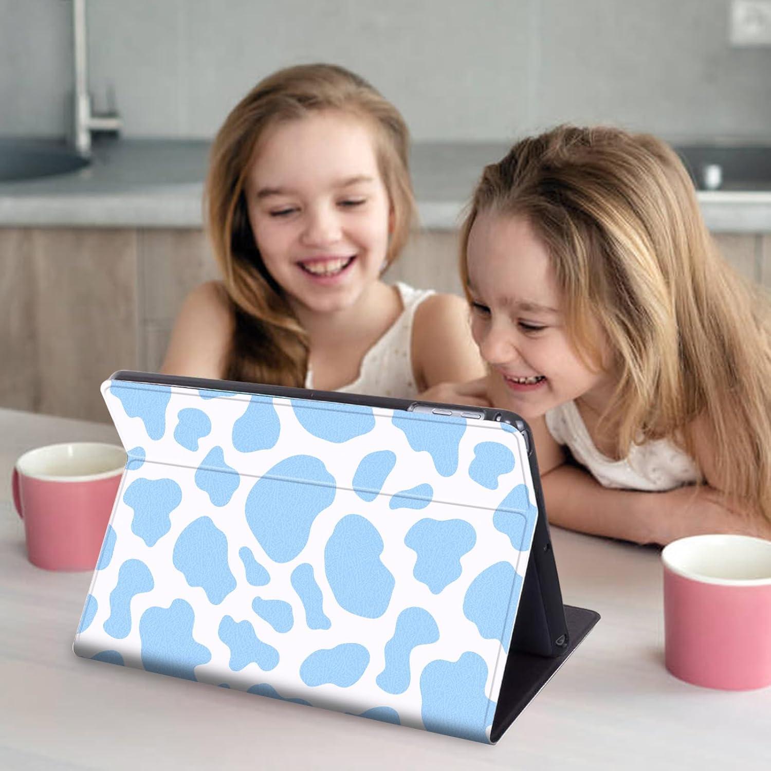 Funda BVCLKJPOI para Kindle 6" 11ª Gen 2022 - Estampado Vaca Azul