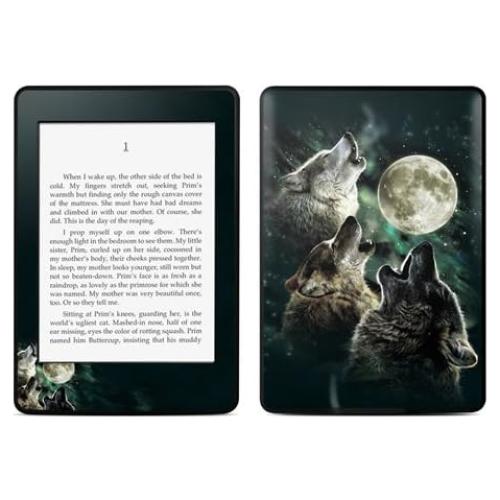 Kit de piel para Kindle Paperwhite - Tres Lunas de Lobo