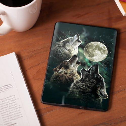 Kit de piel para Kindle Paperwhite - Tres Lunas de Lobo