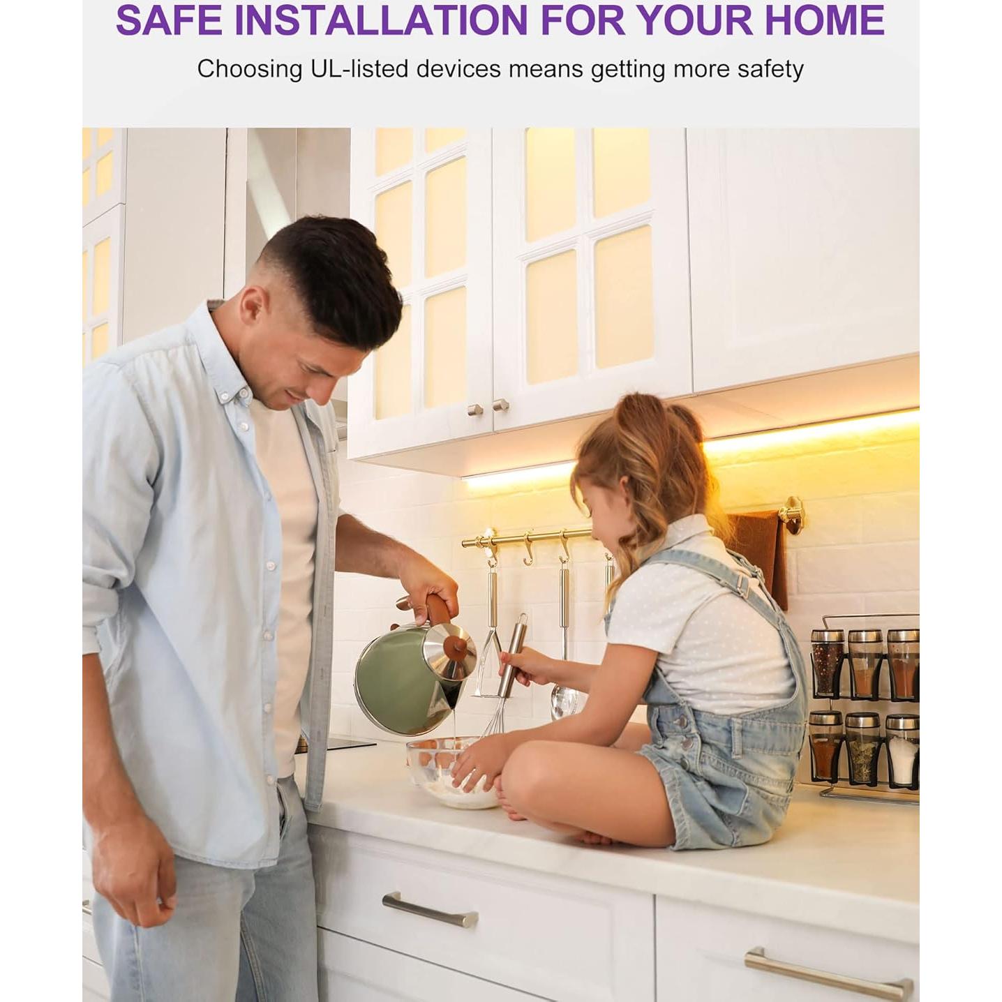 Tira LED HitLights 5m 3000K 600 LEDs Luz Cálida Regulable