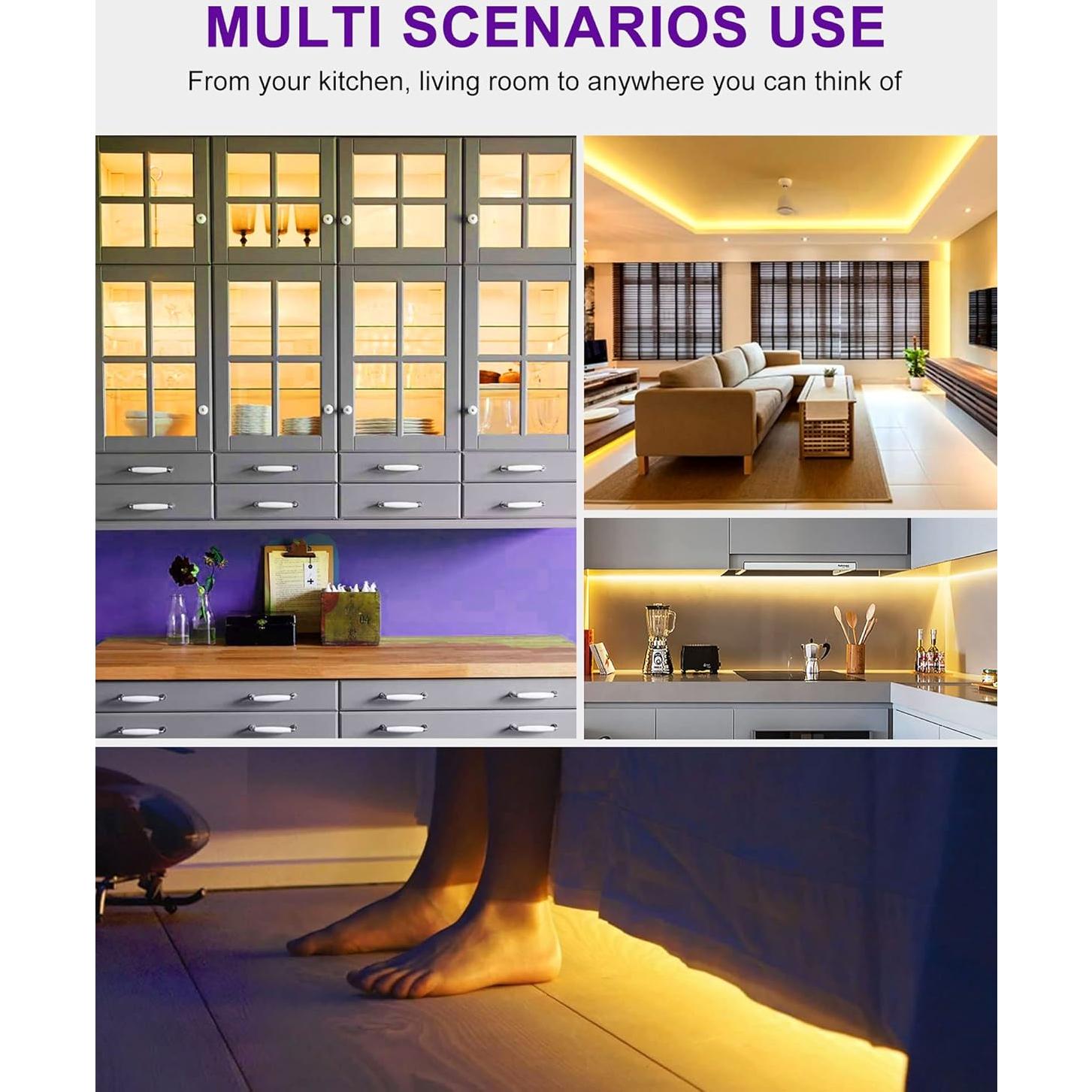 Tira LED HitLights 5m 3000K 600 LEDs Luz Cálida Regulable