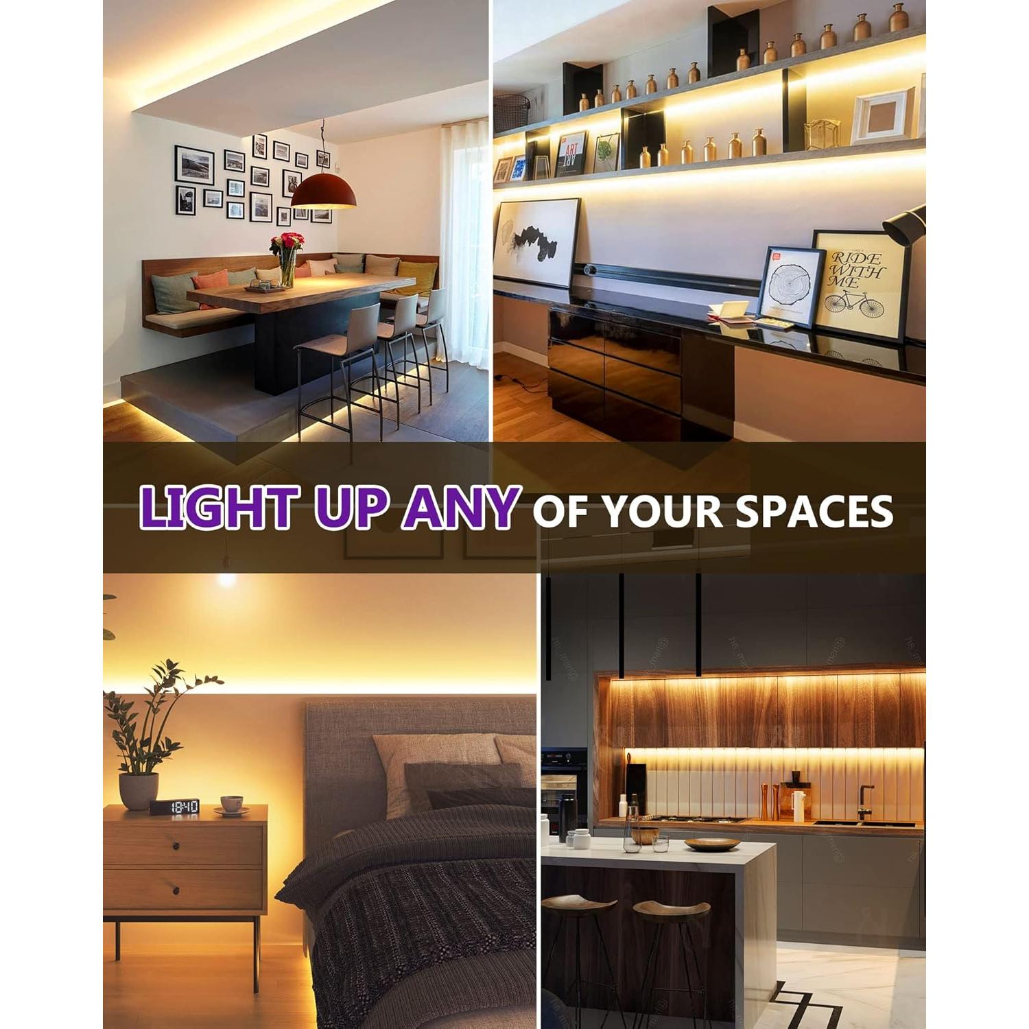 Cinta LED HitLights 5m 3000K Blanco Cálido 24V 2560 LEDs