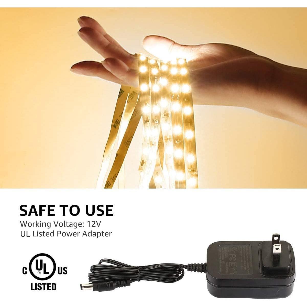 Tira LED Regulable Lepro 5m 300 LEDs Blanco Cálido 3000K