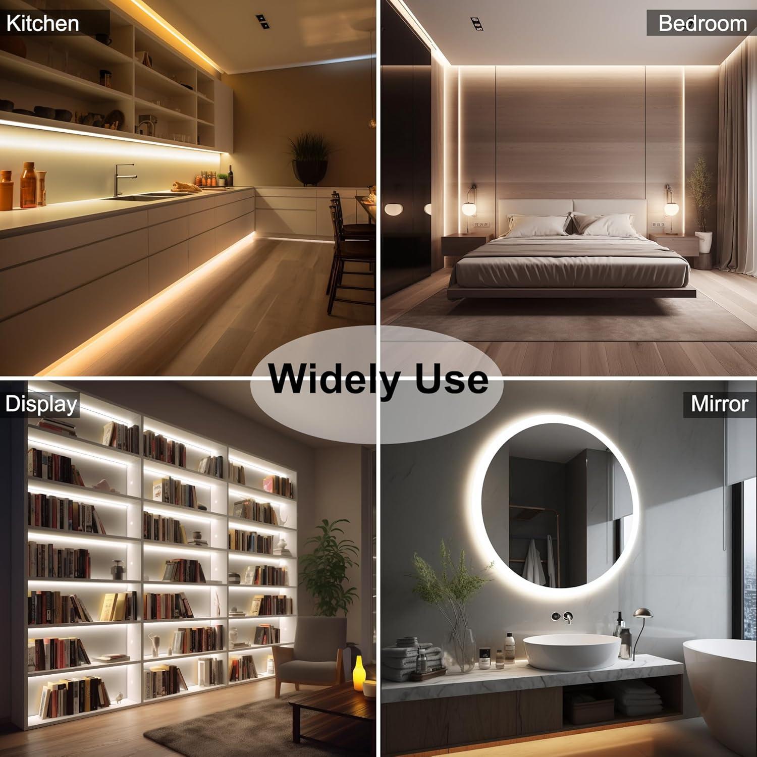 Tira de Luz LED COB Regulable 10m AXMOTUT 2700K-6500K