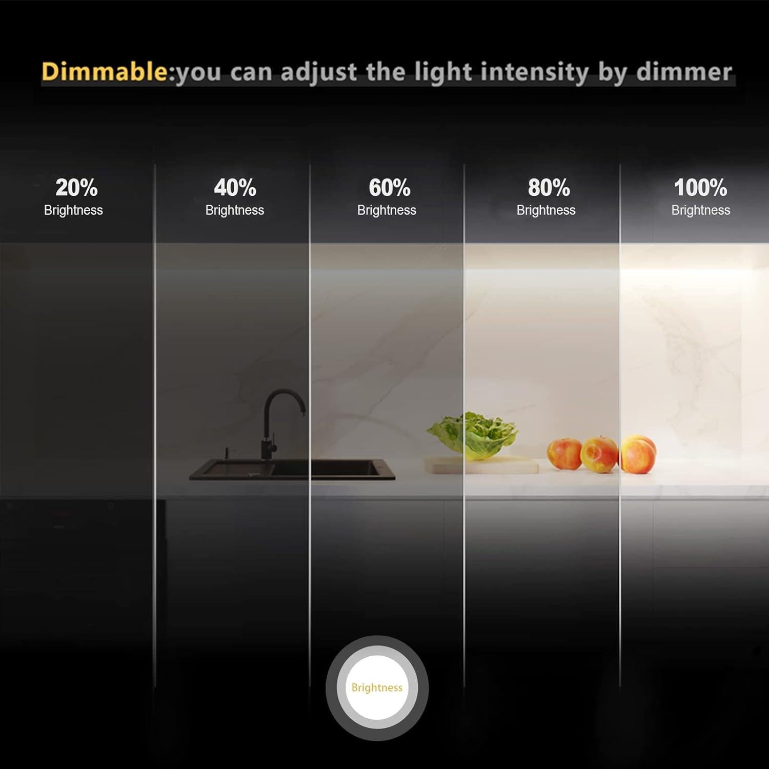 Tira LED COB 12V 5m 480 LEDs Blanco Natural 4000K