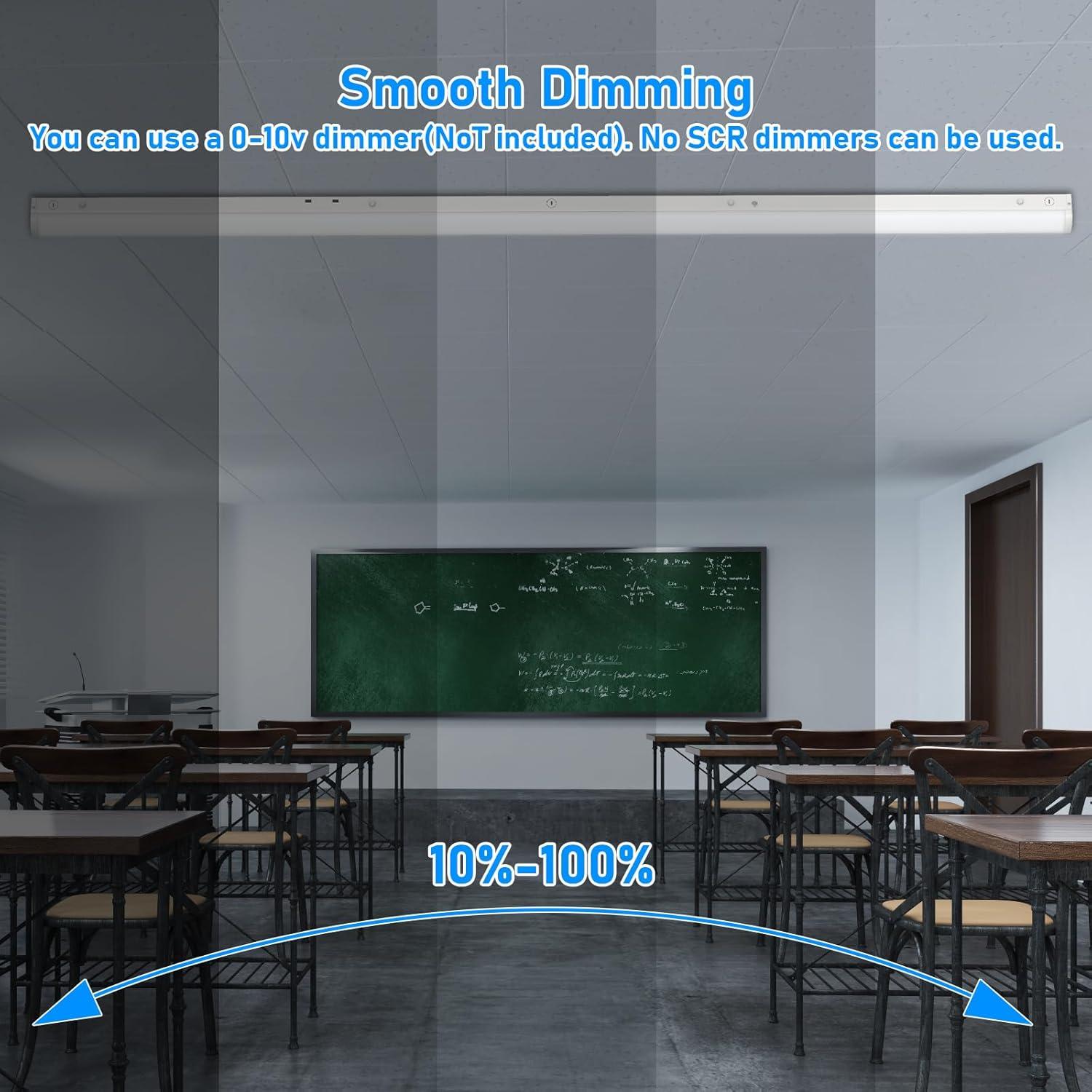 Luz de Tira LED Lineal 4 Pies RGByLED 30W-70W Regulable