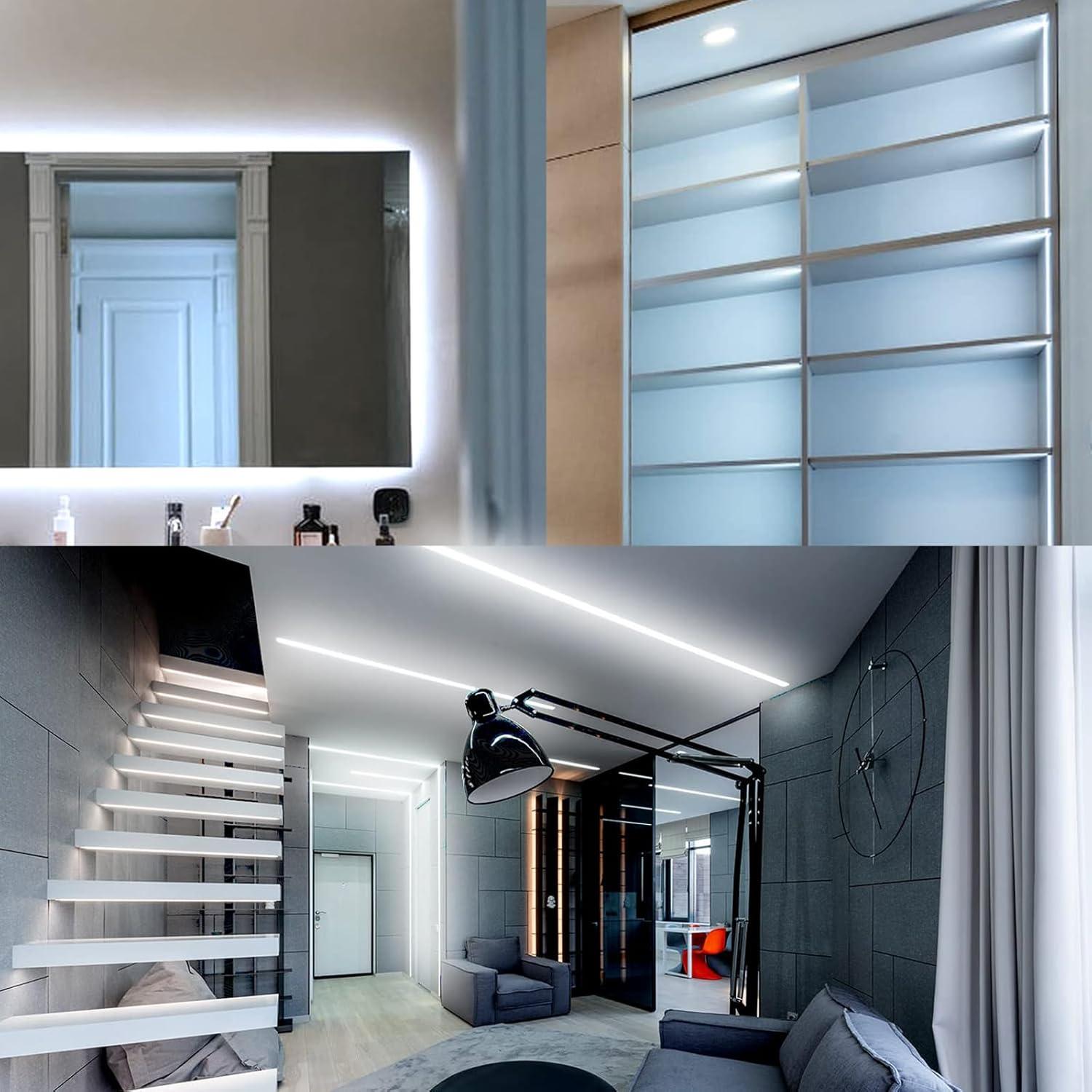 Tira de luz LED COB 1.0M LFKJ blanca 6000K USB 5V