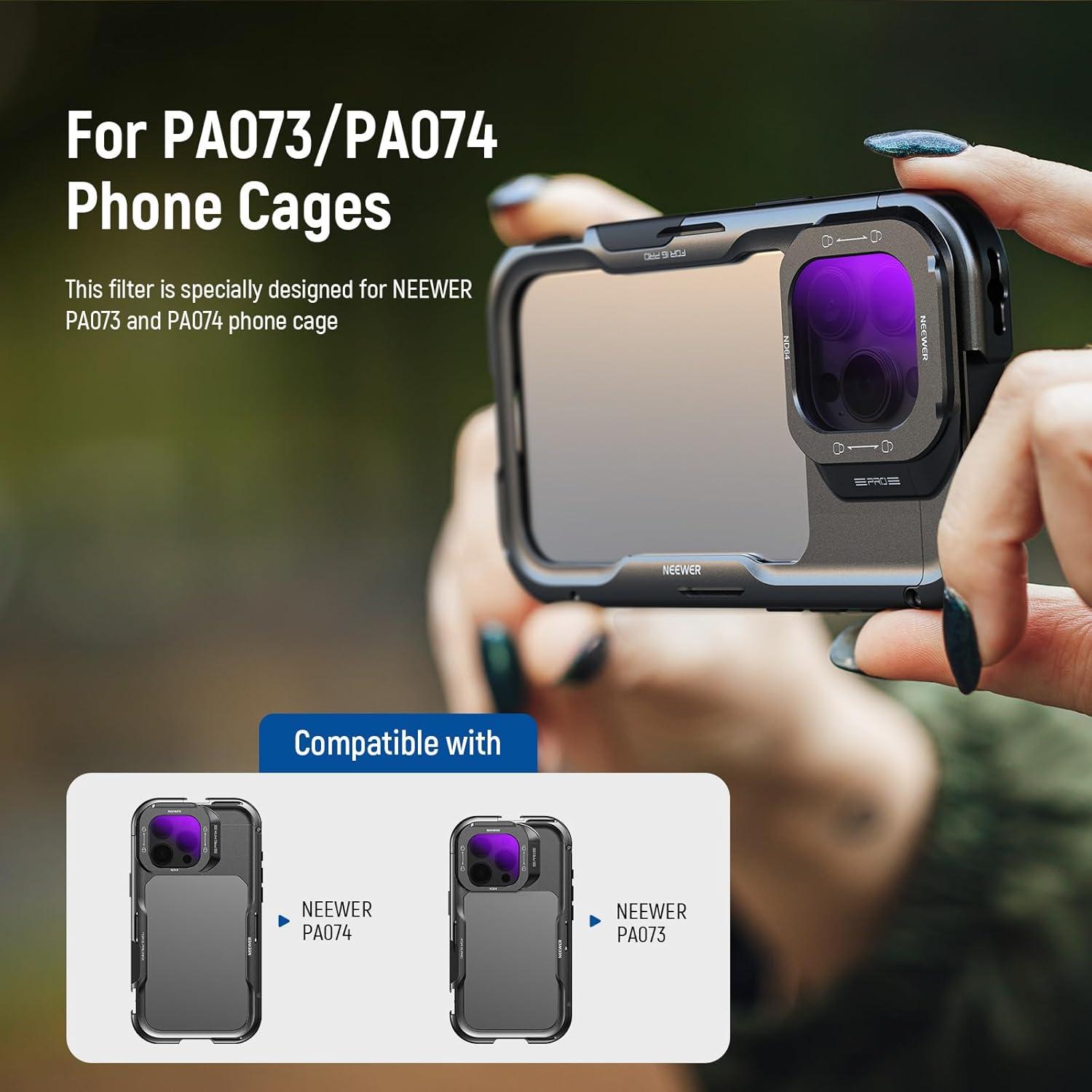 Kit de Filtros NEEWER para iPhone 16 Pro/Pro Max - 5 Piezas