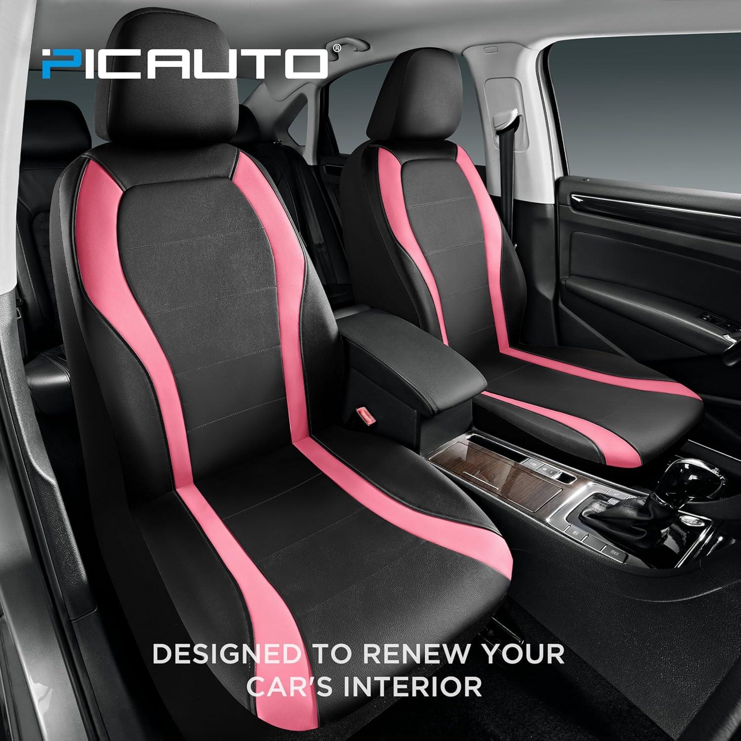 Cubiertas de Asientos de Coche PIC AUTO Rosa Impermeables