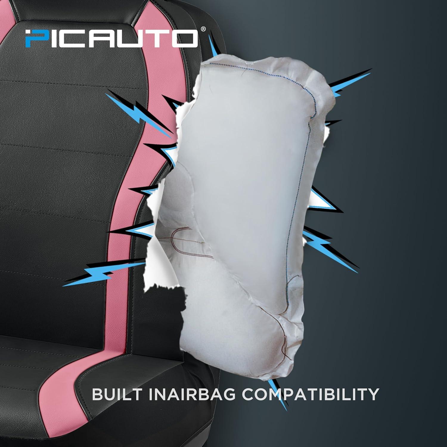 Cubiertas de Asientos de Coche PIC AUTO Rosa Impermeables