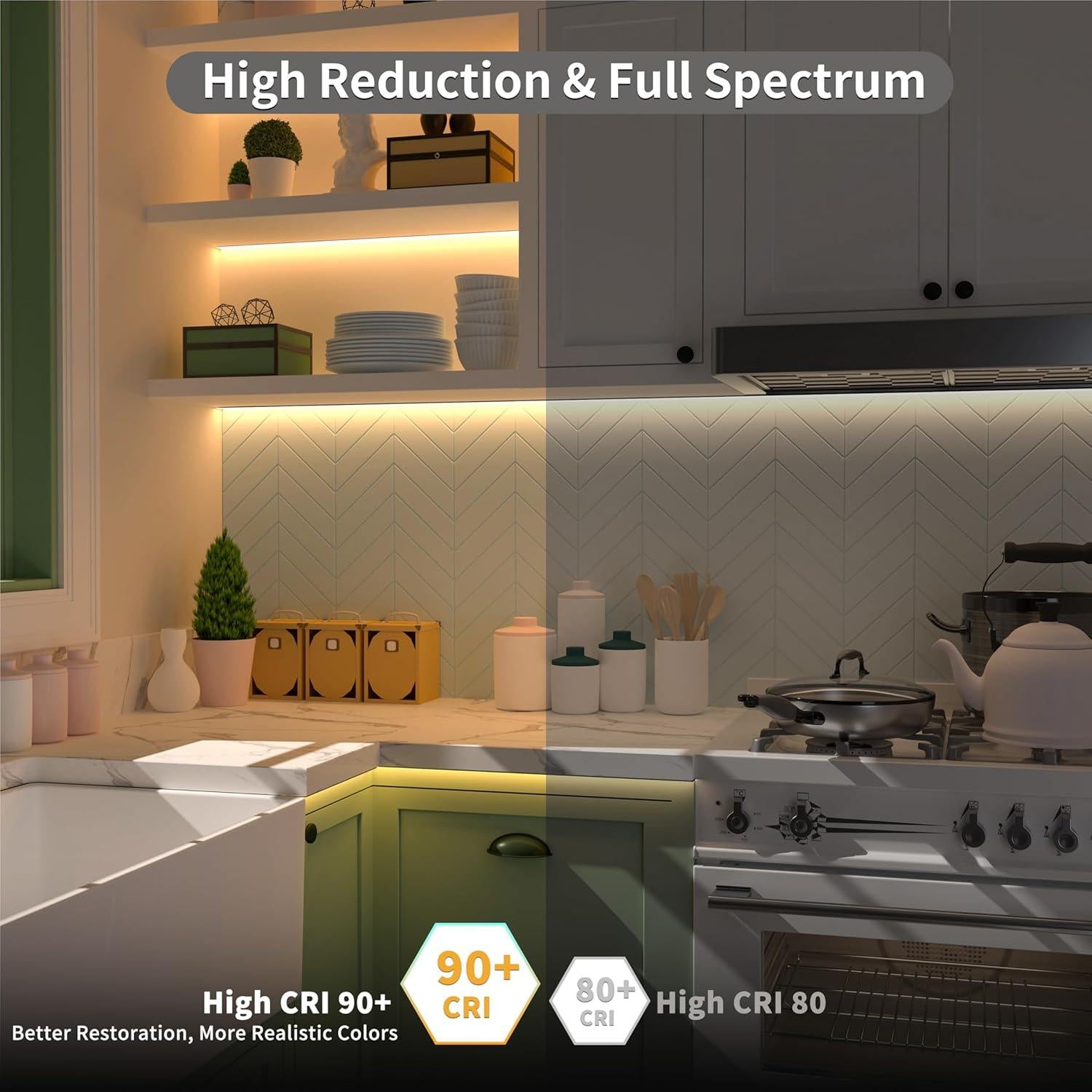 Tira LED COB PAUTIX 5m 3000K Regulable con Control Remoto