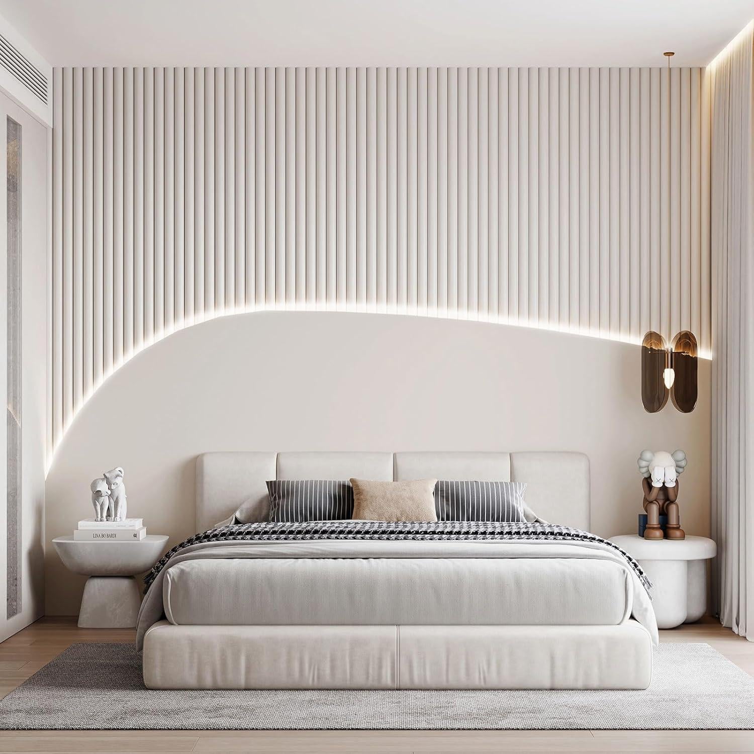 Tira de Luz LED Blanca 20ft QENLAI con Control Remoto 6500K