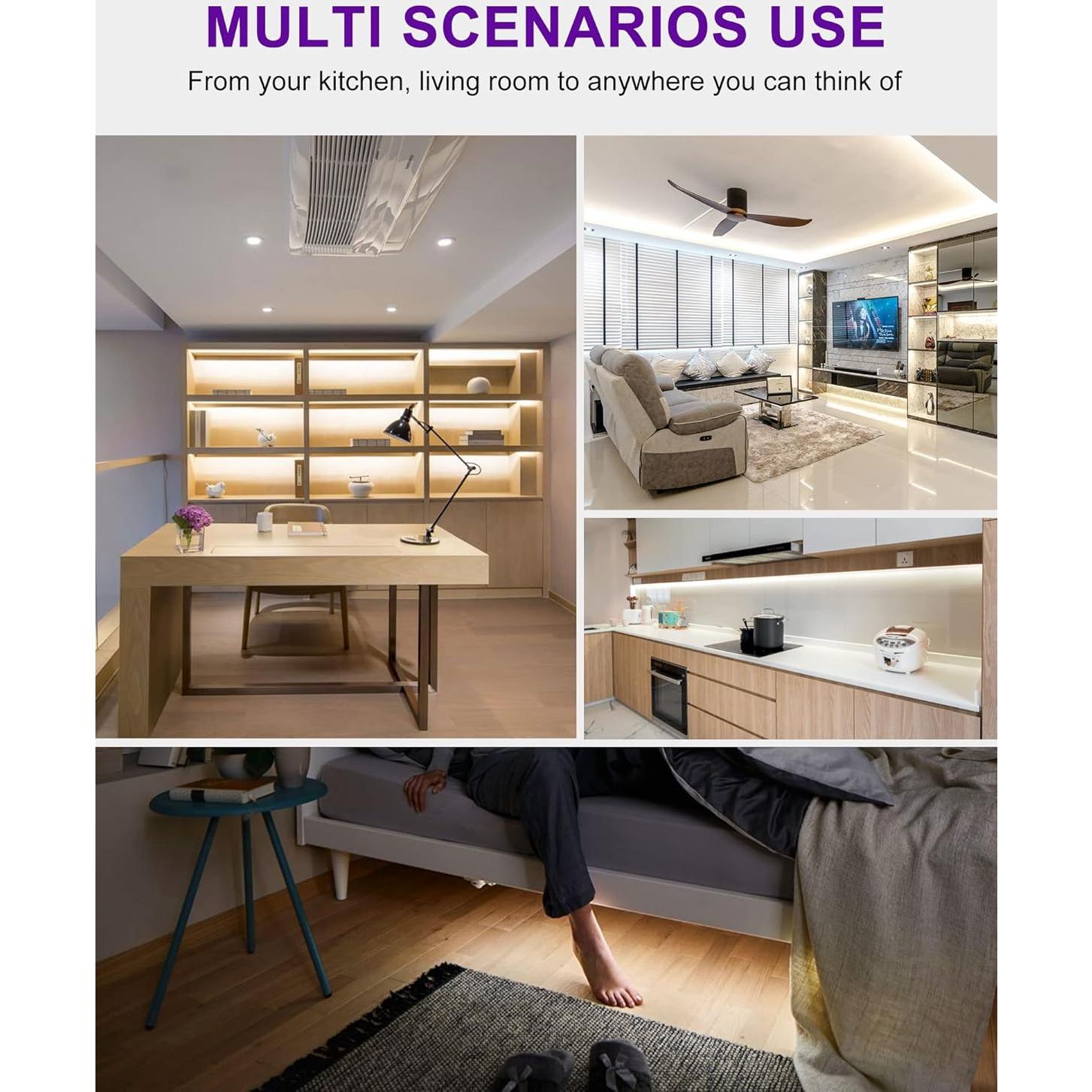 Tira de LED HitLights 5m 4000K 600 LEDs Regulable 12V