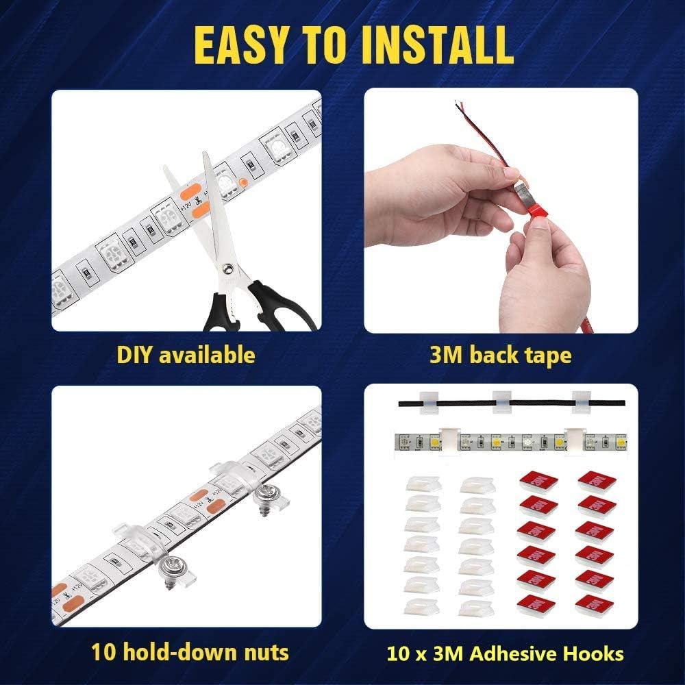 Luces LED de Tira para Toldo 5m Lrimauix 12V Impermeables