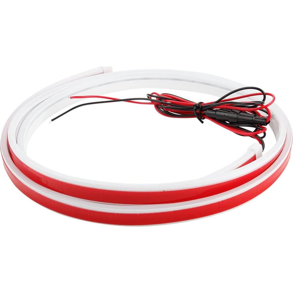 Tira de Luz LED Goodream 177.8 cm Blanca Impermeable para Coche