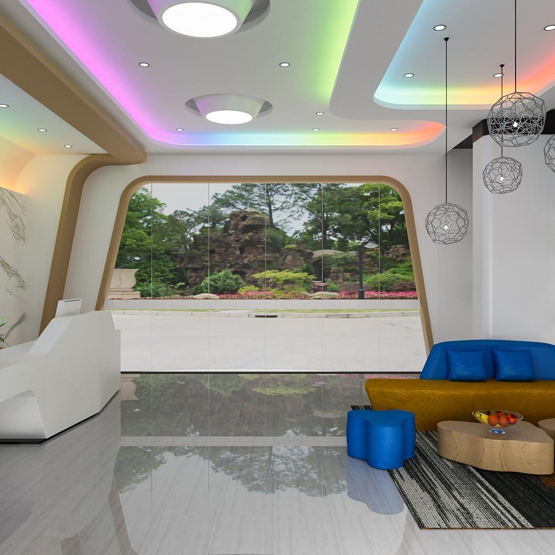 Tira LED BTF-LIGHTING WS2811 RGB 5m 60LEDs/m IP65 Flexible