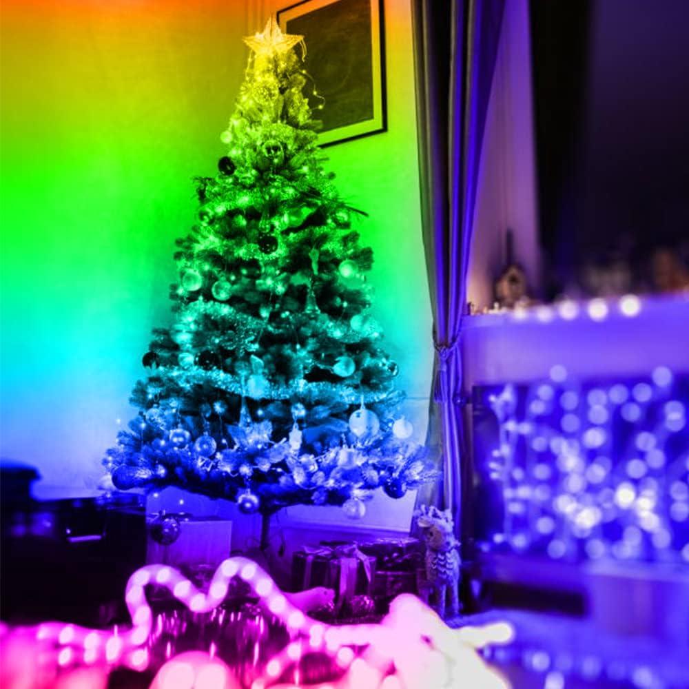 Tira LED RGB 6m RUISHINE con control remoto y APP