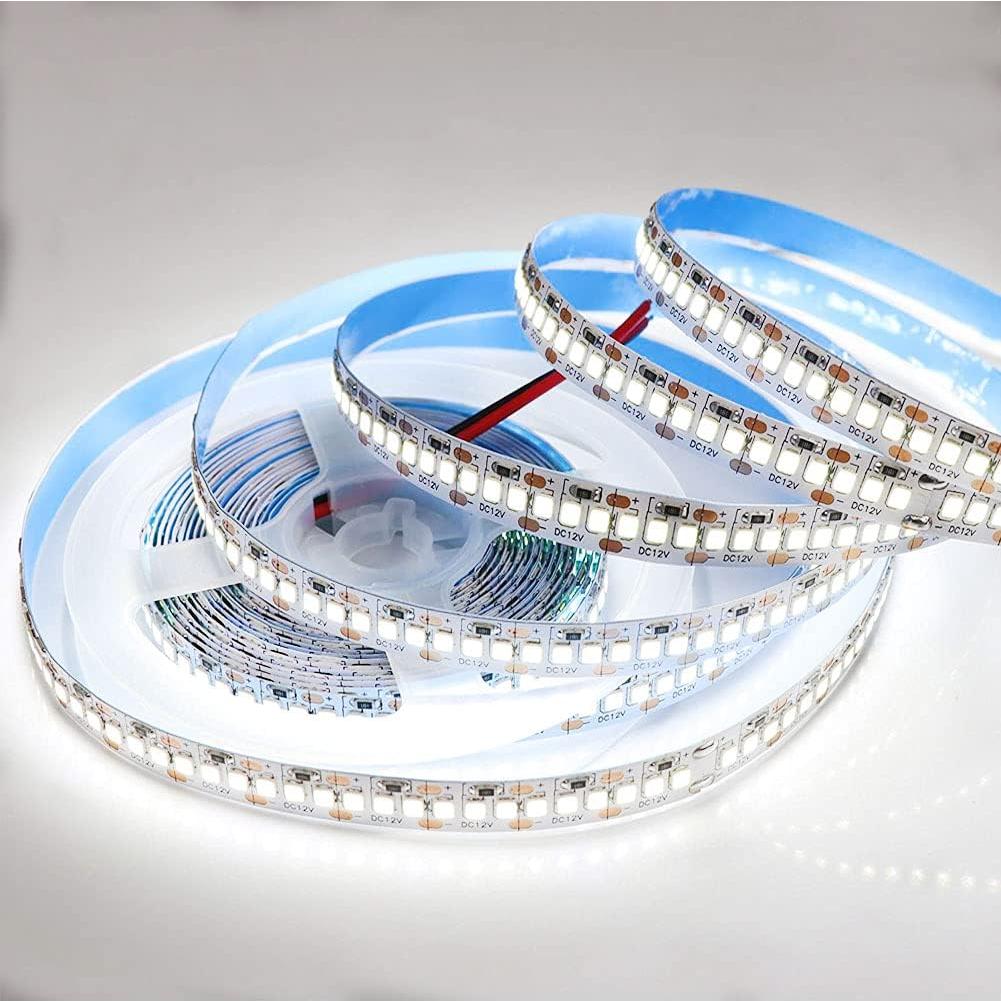 Tira LED SMD 2835 5m 1200 LEDs 26000LM Blanco Frío 6500K
