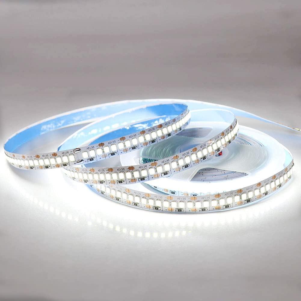 Tira LED SMD 2835 5m 1200 LEDs 26000LM Blanco Frío 6500K
