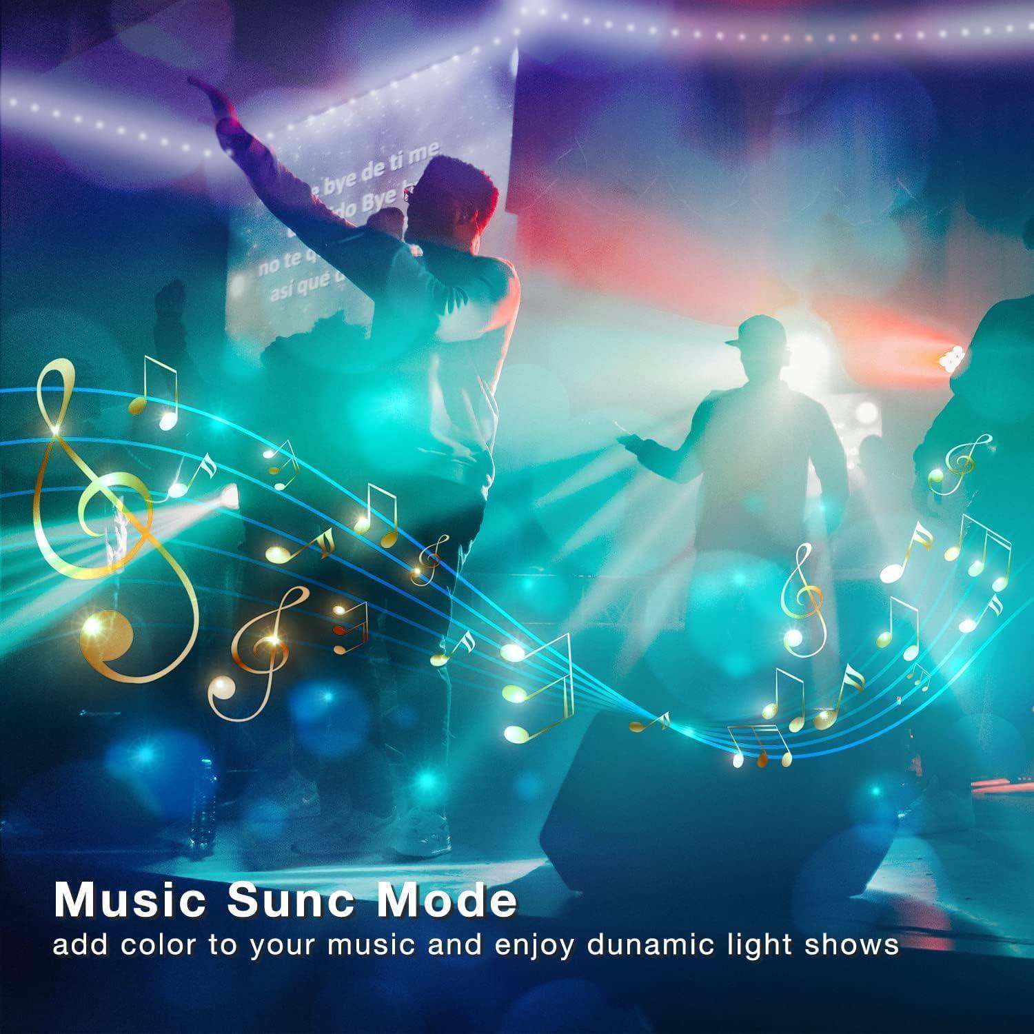 Luces de tira LED Bluetooth Phopollo 39.62m RGB 24V