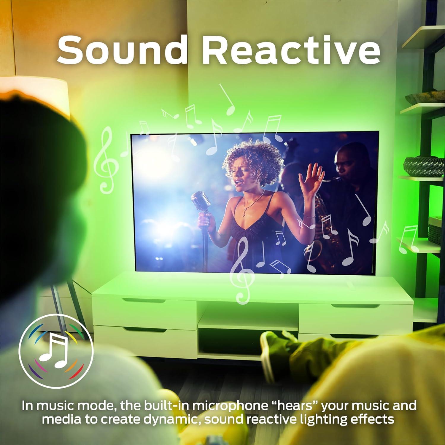 Tira LED Monster Smart RGB+IC 3.05m - Luces reactivas al sonido