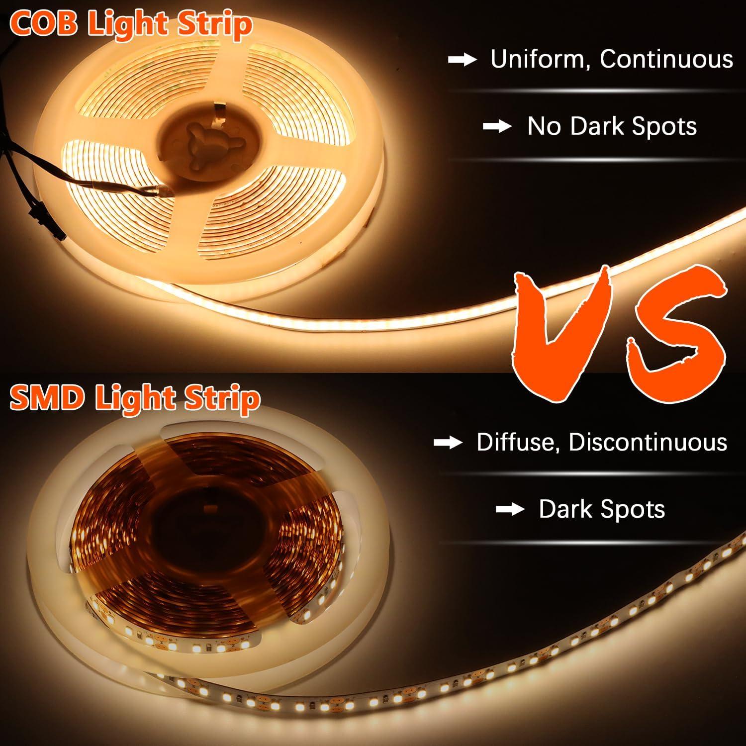 Tira de LED COB VST 5m 24V Regulable 2700K-6500K CRI 93