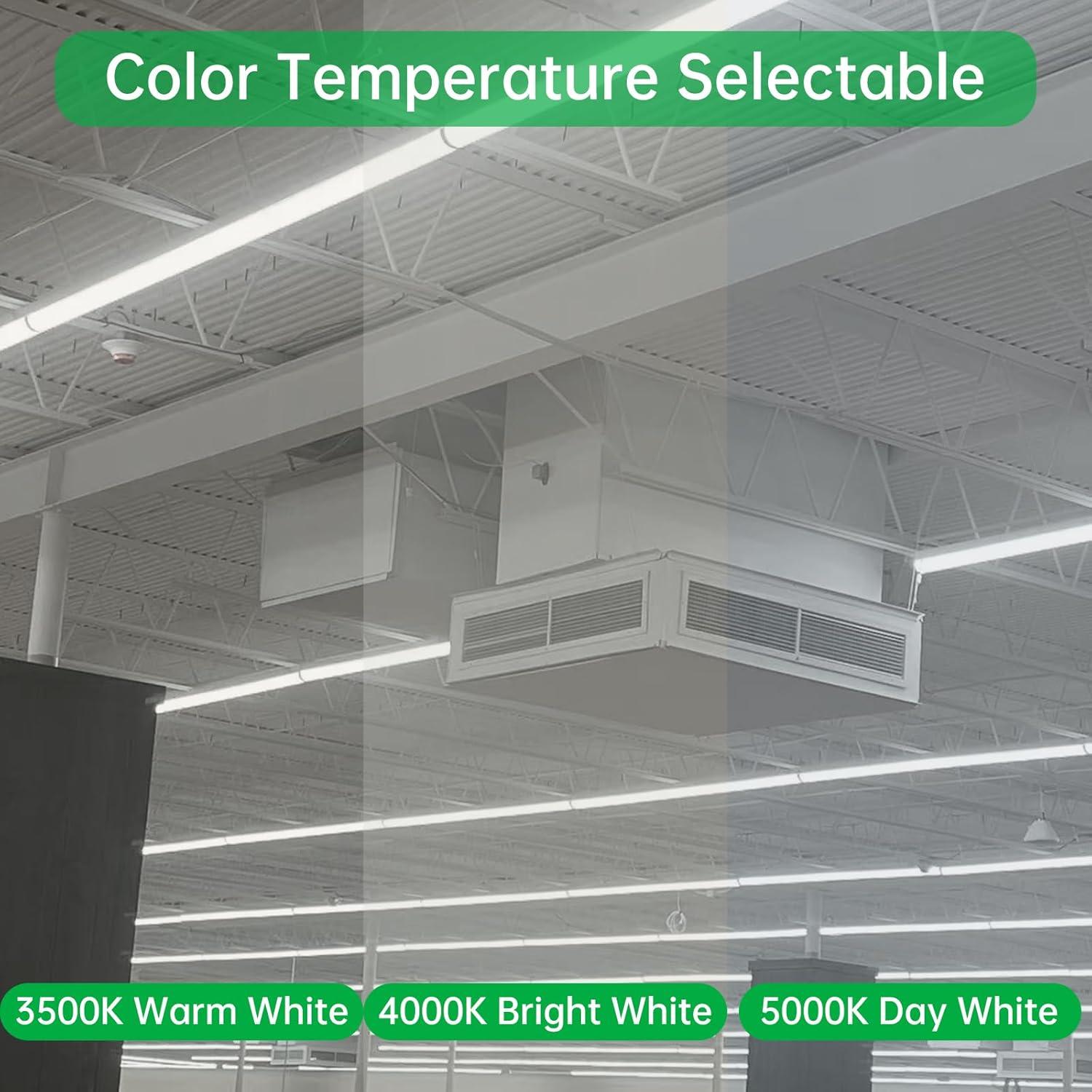 Luz de Tira LED 4 Pies Galekoon 40W 3500/4000/5000K Ajustable