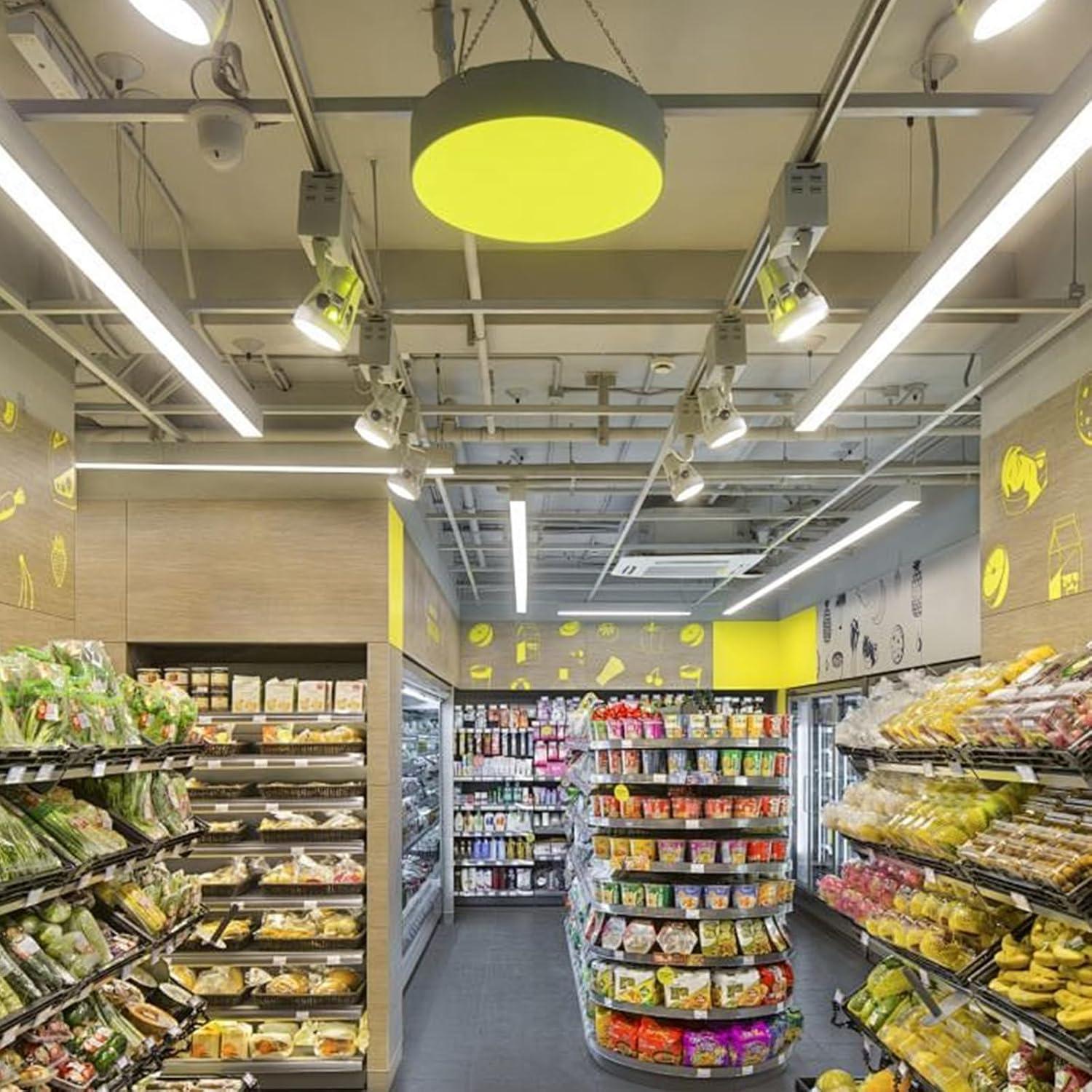 Luz de Tira LED 4 Pies Galekoon 40W 3500/4000/5000K Ajustable