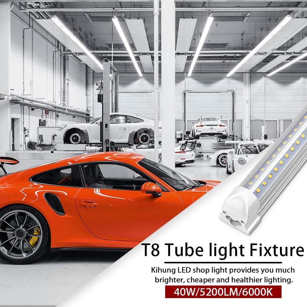 Luz de Taller LED Kihung 4ft 40W 5200LM 6000K T8