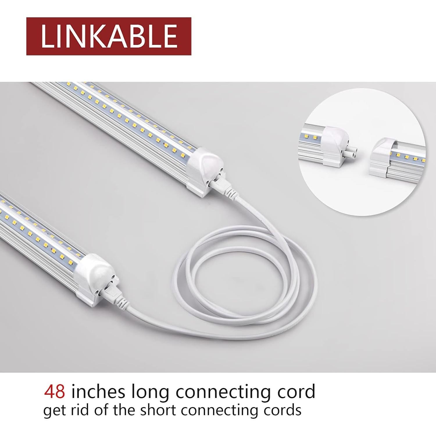 Luz de Taller LED Kihung 4ft 40W 5200LM 6000K T8