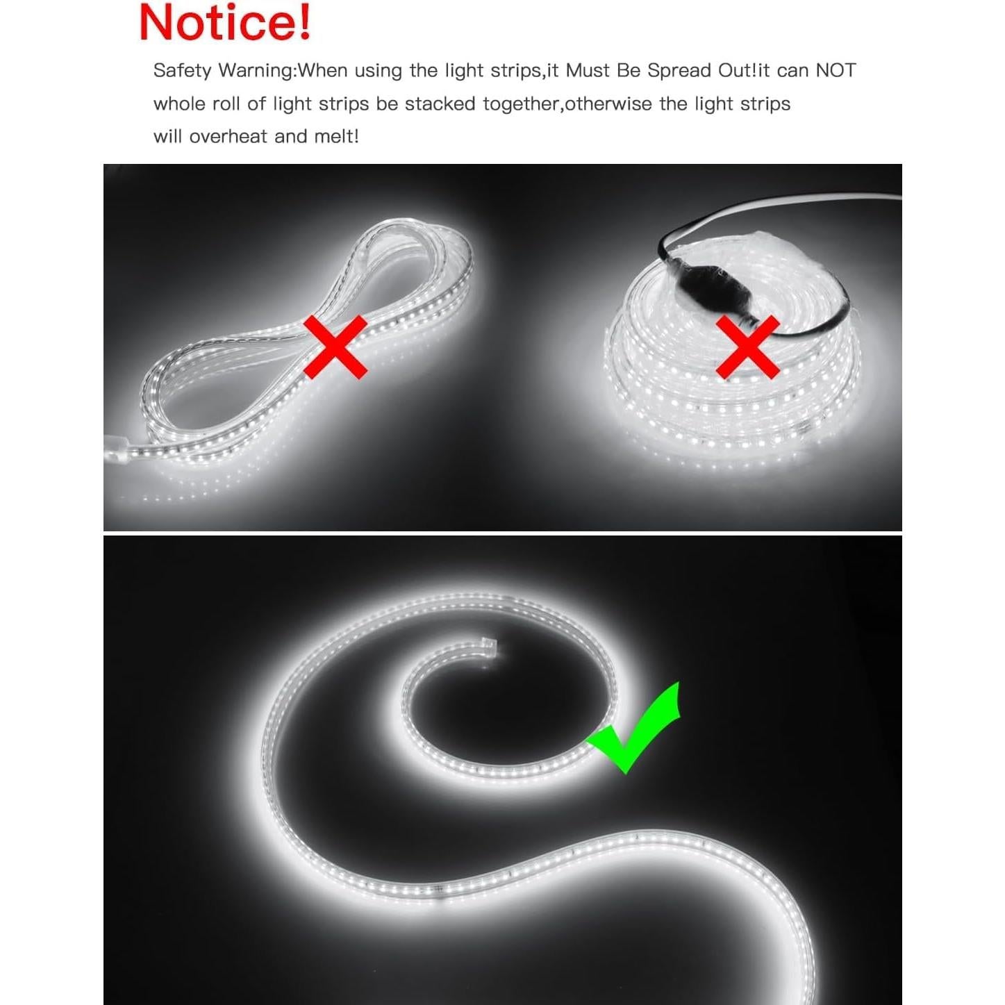 Tira LED 240 LEDs 6500K Tlinkosta 2m Impermeable Interior/Exterior