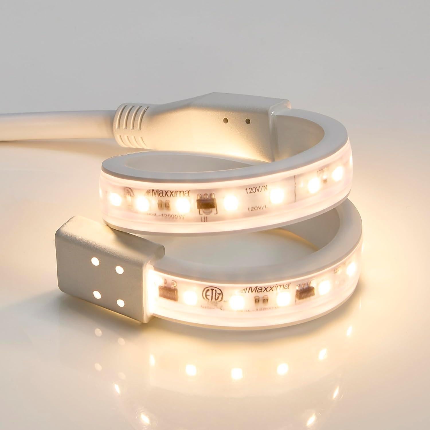 Luz de tira LED Maxxima 30.48 cm 460 lúmenes 3000K