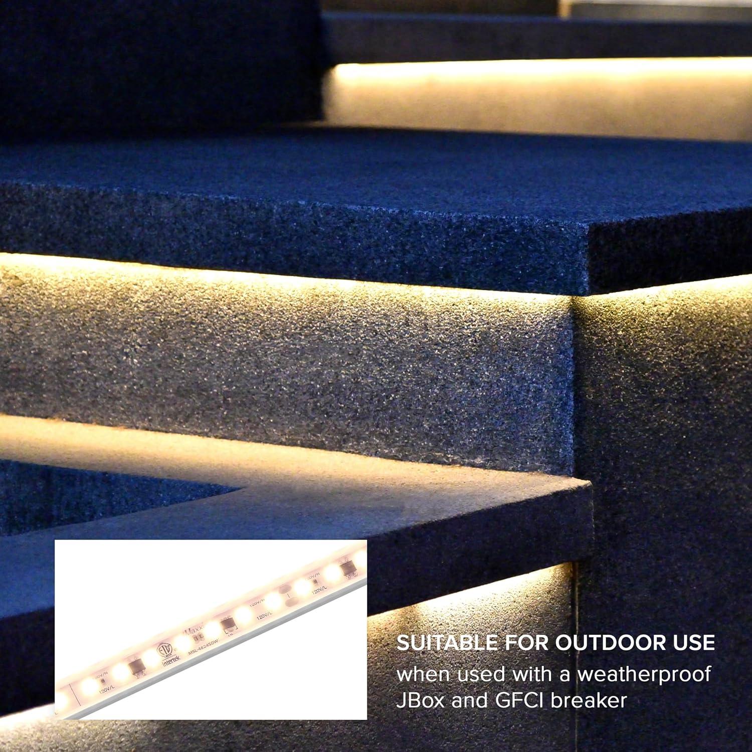 Luz de tira LED Maxxima 30.48 cm 460 lúmenes 3000K