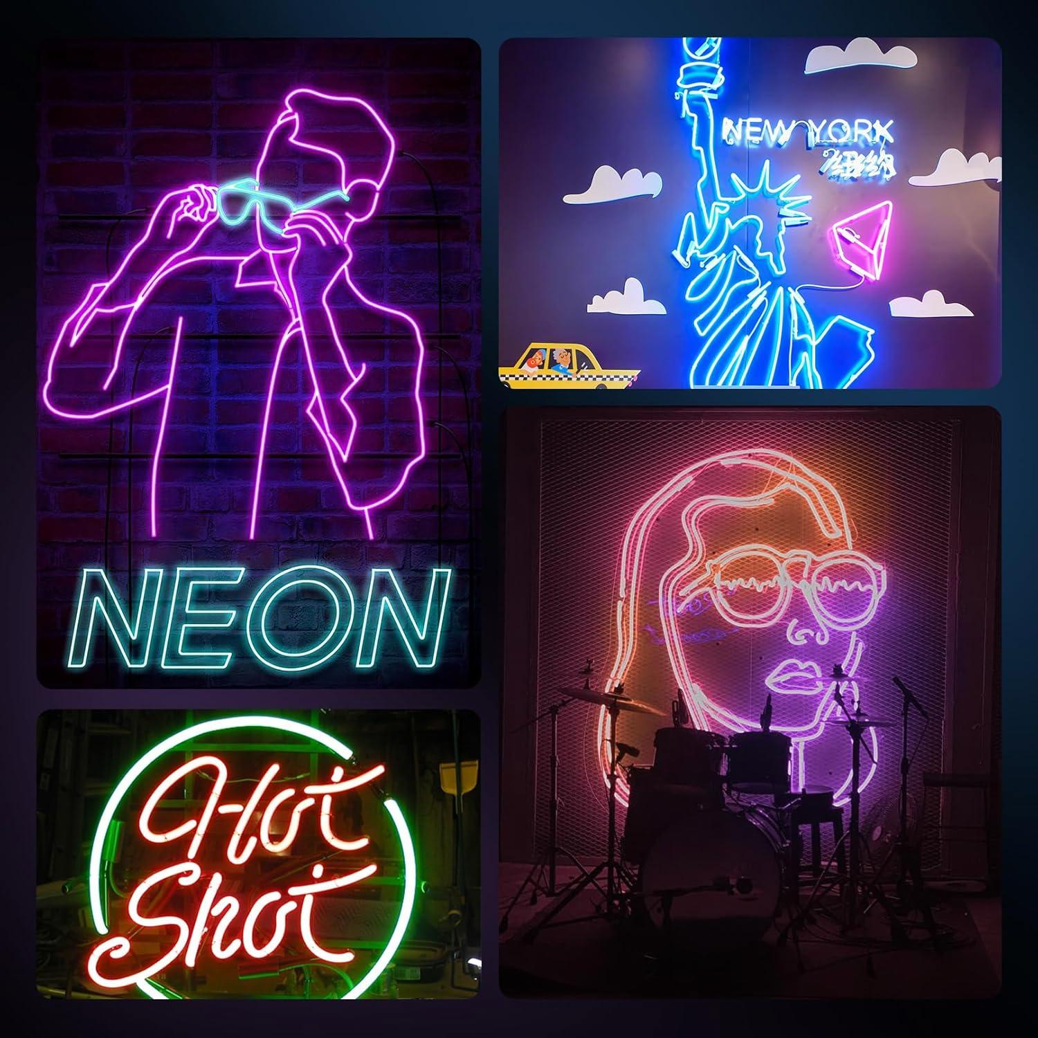 Luces de Neón LED VOEWT 5m Control Remoto APP IP65