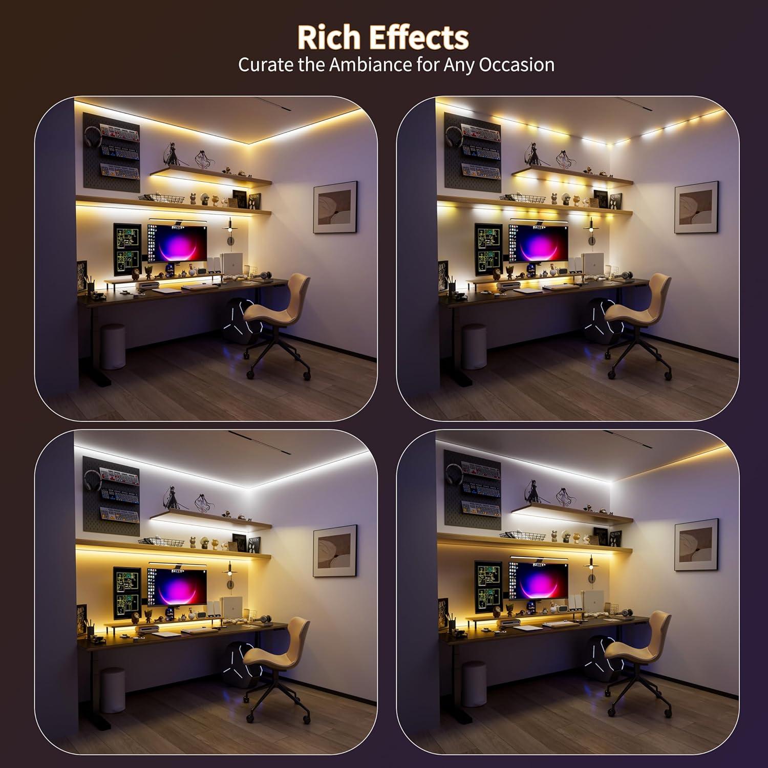 Tira de Luz LED COB CCT PAUTIX 5m 2700K-6500K Regulable